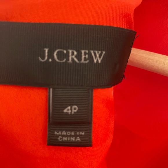J Crew Red Cute Teacher Dress - Picture 7 of 7